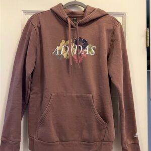 Adidas Women’s Hoodie with Colorful Floral Design